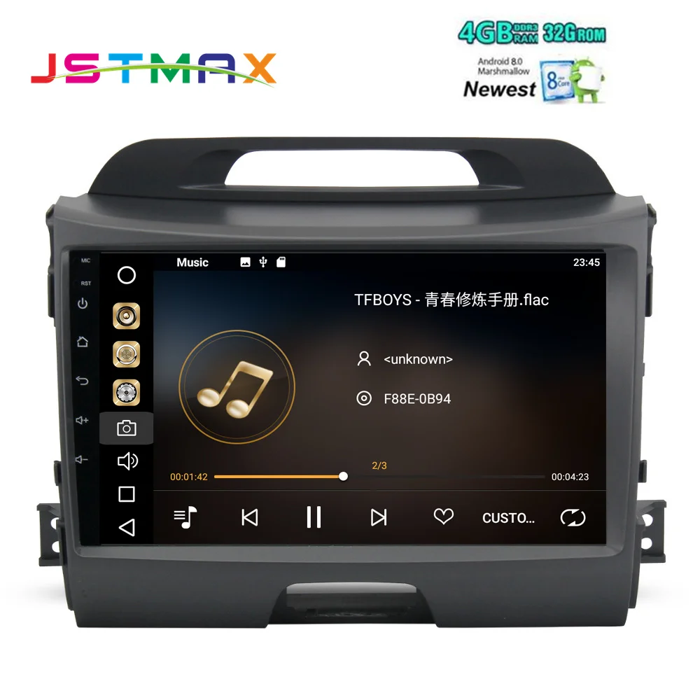 Автомобиль 2 din android 8 0 PX5 ядерный gps для KIA Sportage r 2011 2012 2013 2015 авто навигации головное