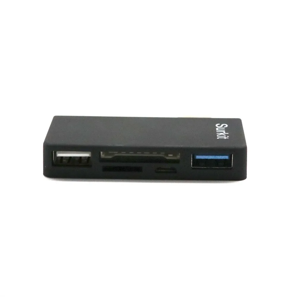 usb 3.0 multi Hub 5 in 1 memory card reader adapter for SD/TF micro SD Microfoft Surface Pro 3/4/5/6 laptop computer Z0510 | Компьютеры и