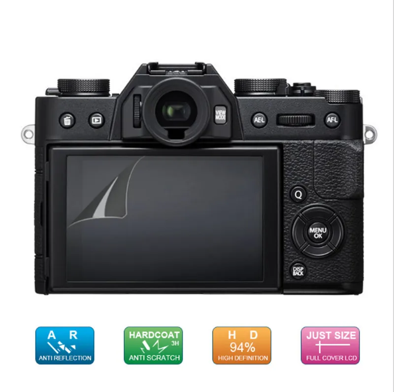 (2 шт. 1 упаковка) Защитная пленка для ЖК экрана Fujifilm X A3 A5/XA3 XA5 XA10 / A5 A10 цифровая