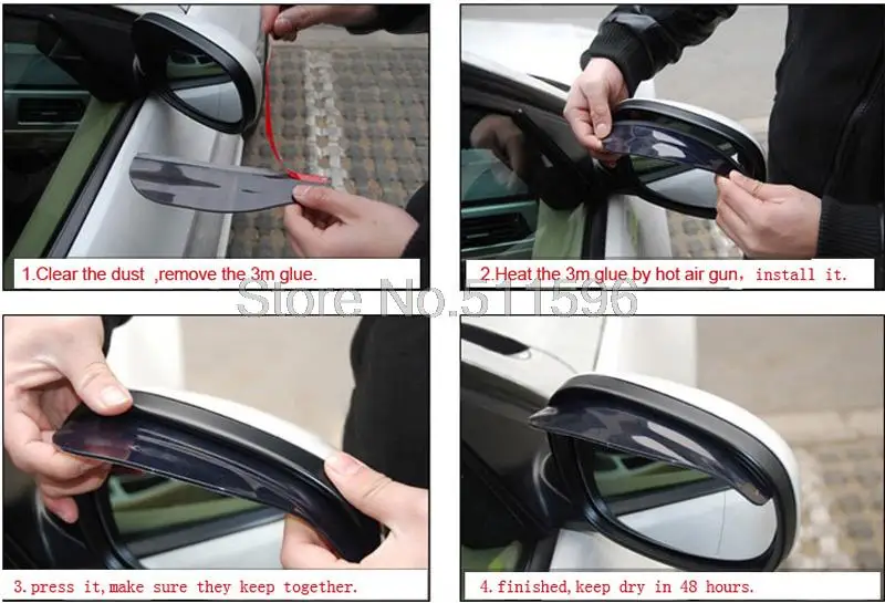 Для Mazda CX-5 CX5 2012 2013 2014 2015 Зеркало Заднего Вида дождь Снег Щит Гвардии