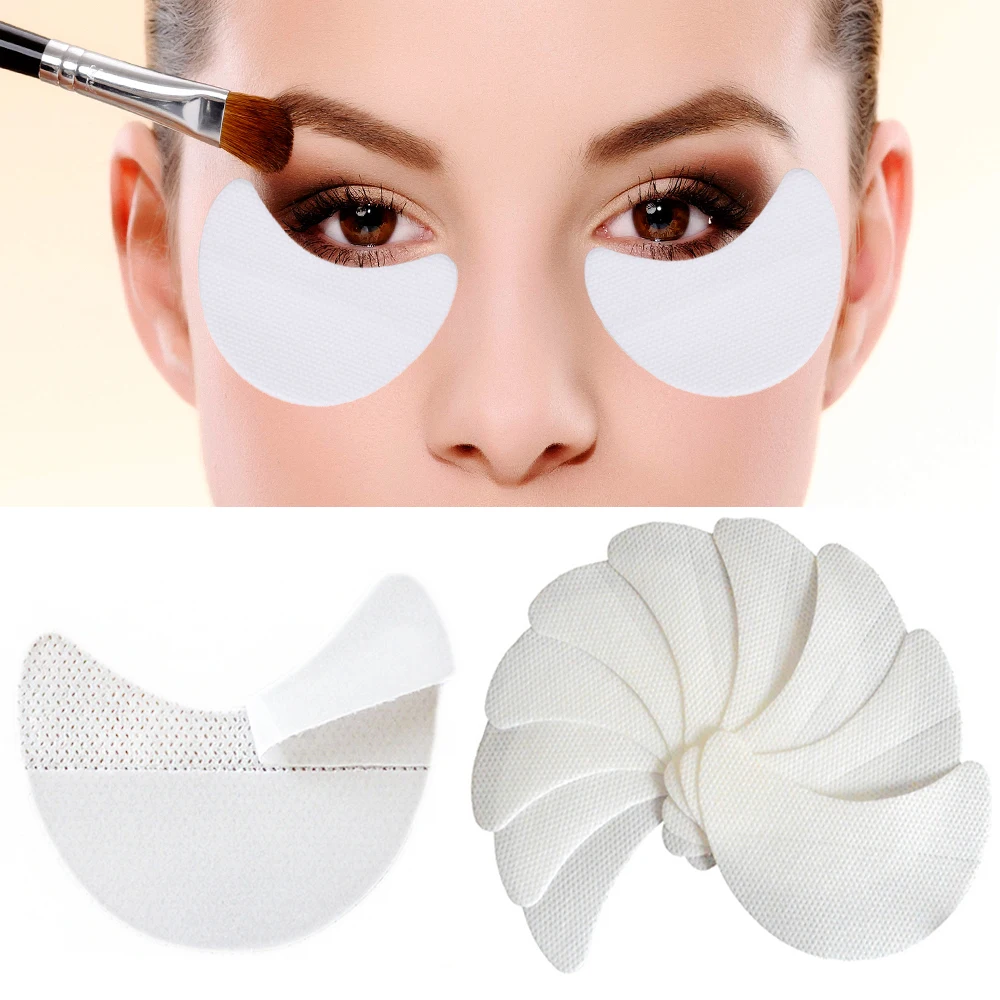 200 шт Профессиональные Тени для век колодки тени щитки без ворса Накладка