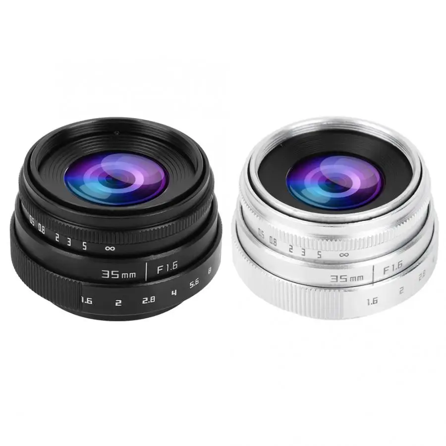 35 мм F1.6 CCTV C крепление объектив с большой апертурой для Sony NEX M4/3 FX|Объективы