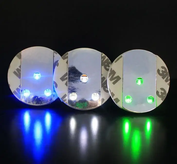 DHL Freeshipping 500pcs LED Bottle Light with 3M Sticker White for Wedding lin4980 | Дом и сад