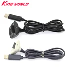 10 шт. 1,5 м USB беспроводной игровой контроллер геймпад зарядка джойстик питание зарядное устройство кабель для xbox360 Xbox 360