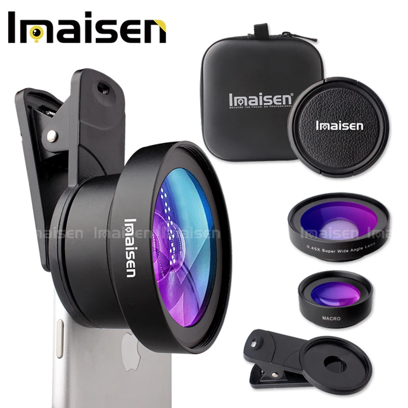Lens 2 in 1 Wide Angle &amp Macro Camera Kit for Mobiles Phones | Мобильные телефоны и аксессуары