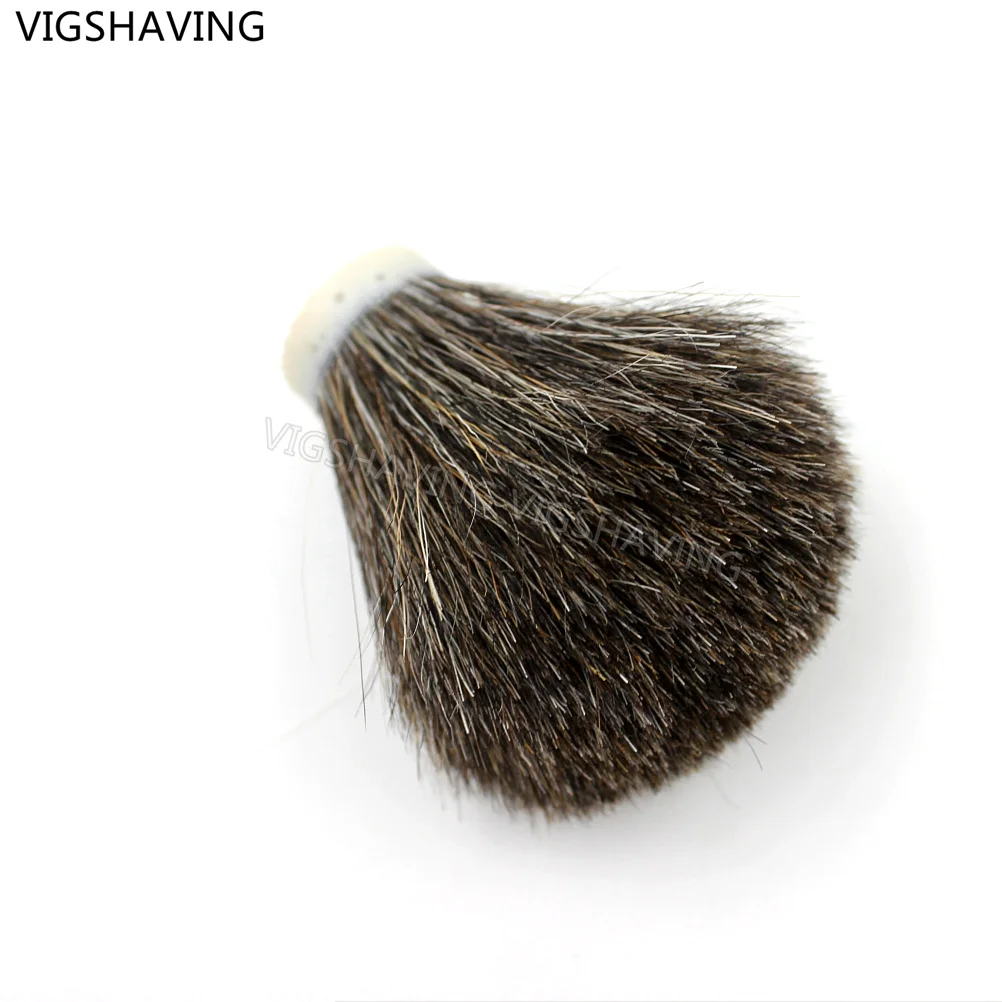 Vigshaving 20 мм/22 мм/23 5 мм коричневый конский волос кисти для бритья|shaving brush knots|shaving