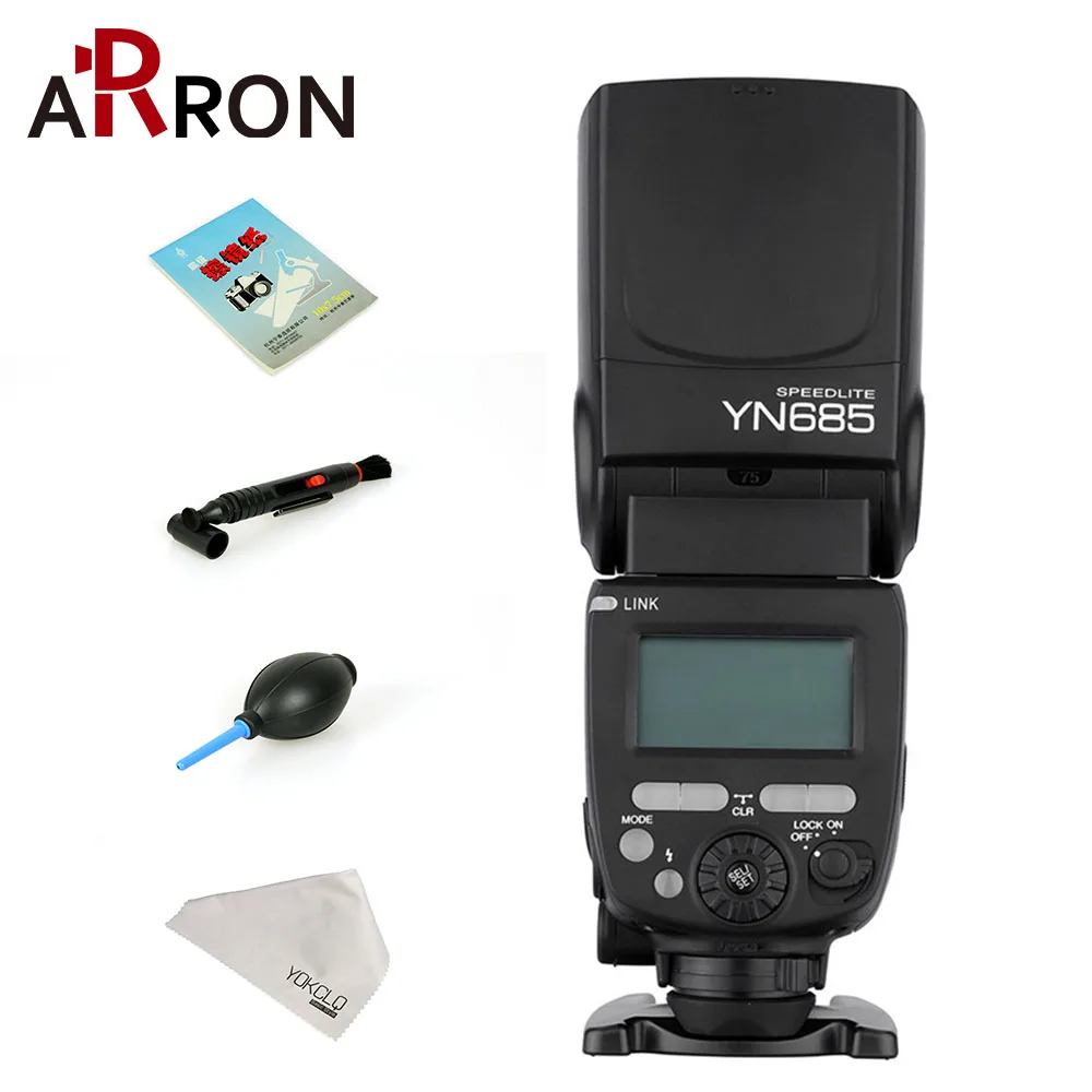 2018 Новинка Yongnuo YN685 YN 685 GN60 2 4G система i TTL HSS Беспроводная вспышка с радио Slave для Nikon
