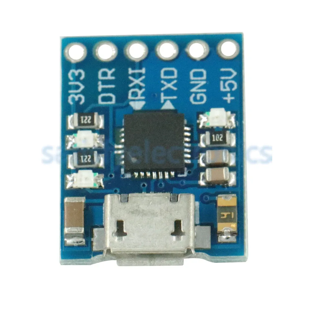 Преобразователь CJMCU CP2102 с MICRO USB на UART TTL модуль последовательный преобразователь 6