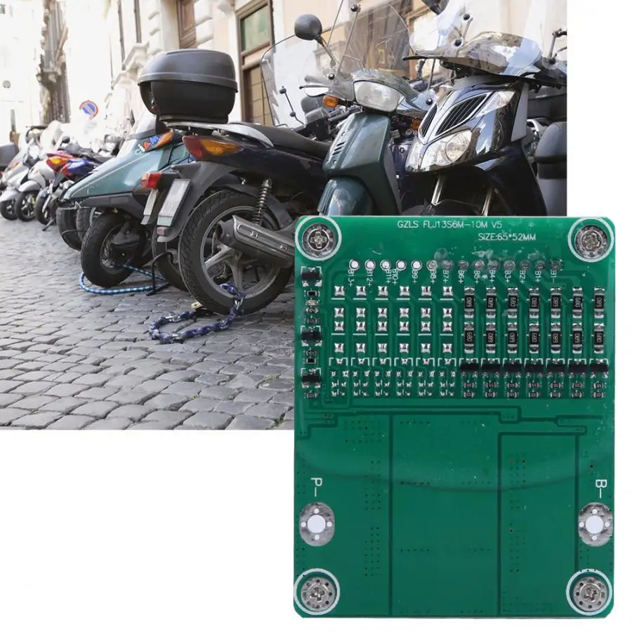 Плата защиты литиевой батареи 7S 24V 25A 500W литий ионная литиевая батарея Защитная