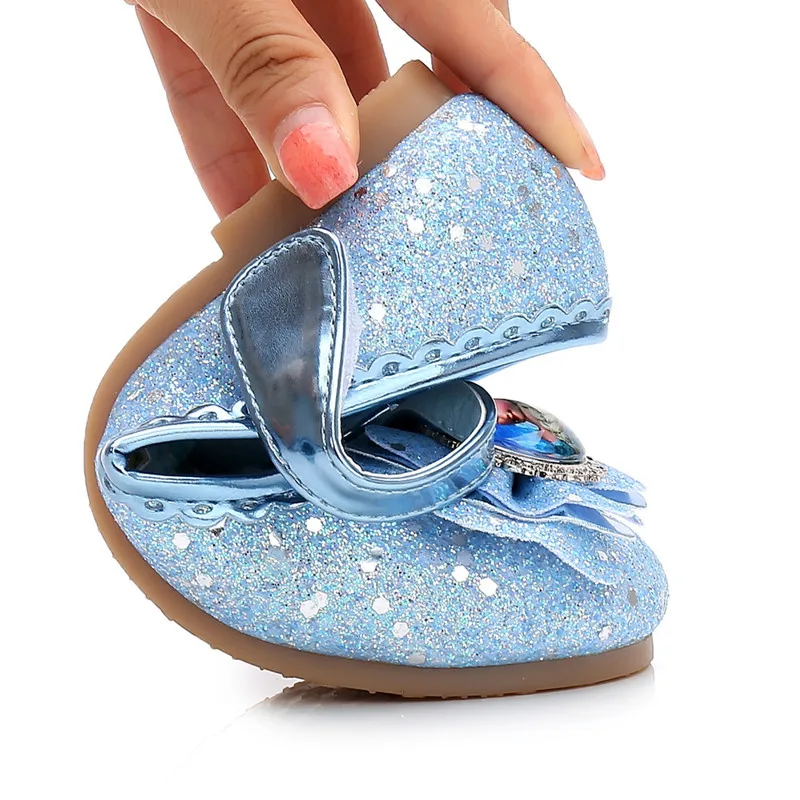 Новые летние сандалии для девочек детская обувь принцессы Детские Тонкие Туфли