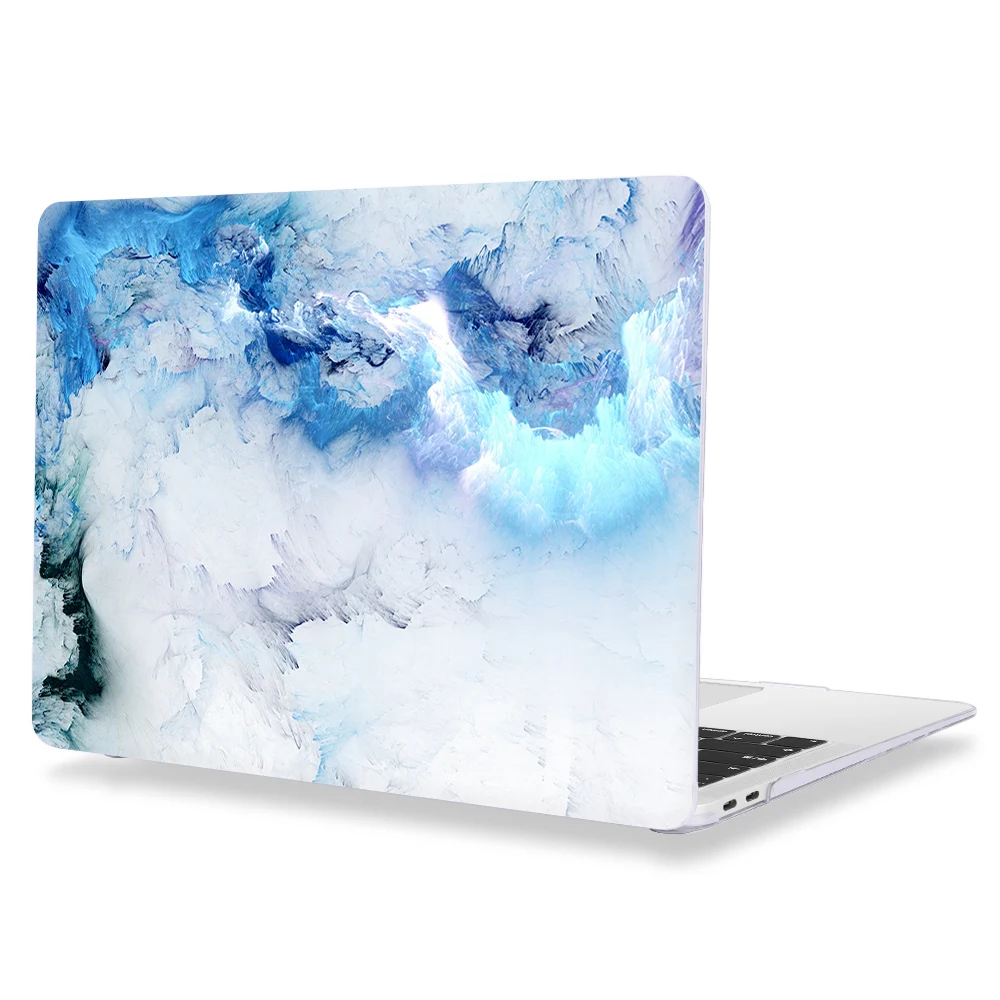 Новый жесткий чехол для ноутбука с клавиатурой Apple Macbook Air Pro Retina 11 12 13 15 6 3 Pro13
