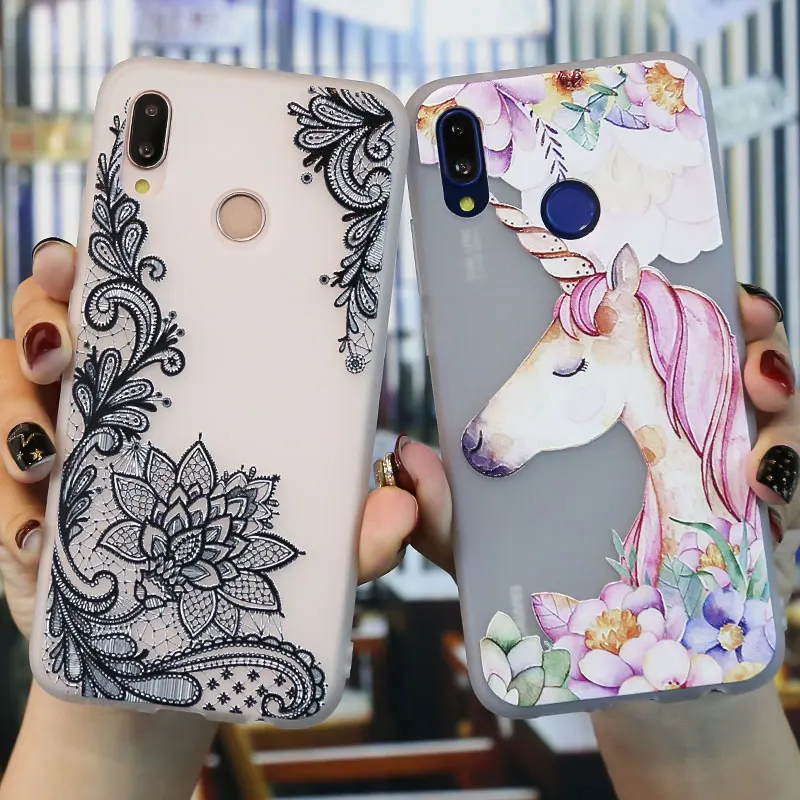 3D рельефный чехол для Honor 8C, чехол для huawei P20 Lite Pro mate 20 Lite 10 10i Honor 8X 8A 8S 20 PRO, чехол-бампер P30 Lite PRO, чехол
