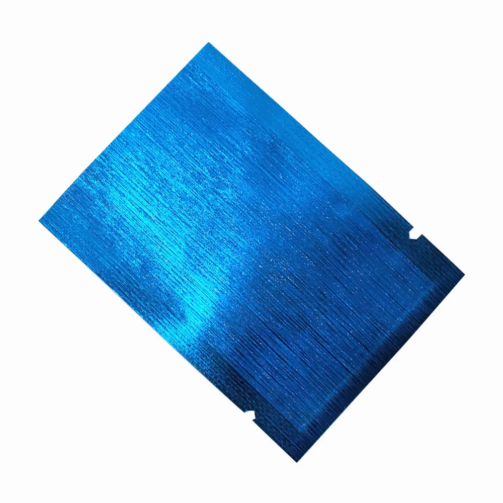 200 шт. пакеты из майларовой фольги с открытым верхом для хранения алюминиевой