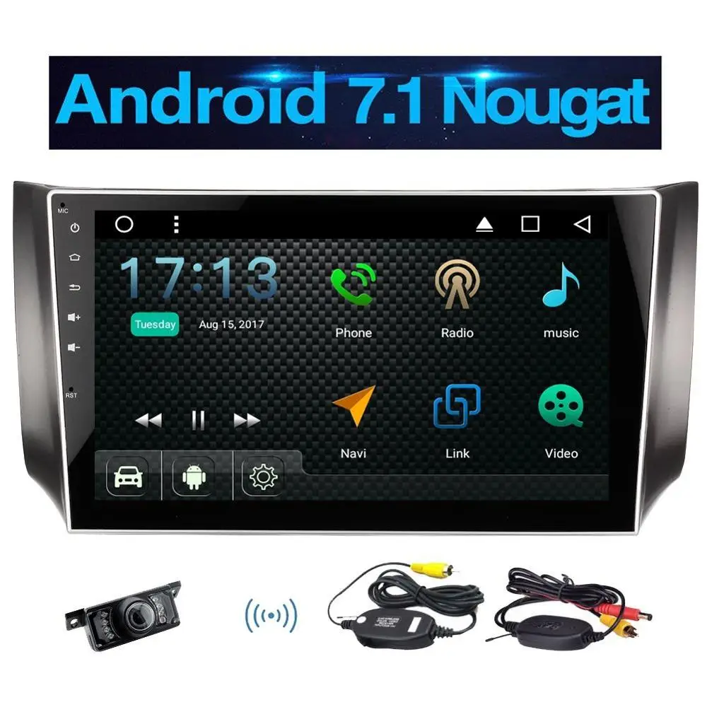 Беспроводная камера в комплекте! Eincar Android 7 1 стерео радио для Nissan Опора GPS