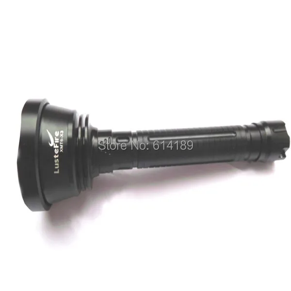 LustFire XMT6 X3 3xCREE XM L2 3600 люмен 5 режимный светодиодный фонарик (3x26650)|led flashlight|3600