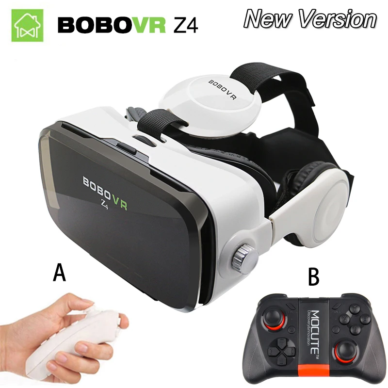 

vr очки виртуальной реальности очки 3d очки оригинальный bobovr Z4/Bobo VR Z4 мини Google картона VR коробка 2.0 для 4.0 ''-6.0'' смартфон