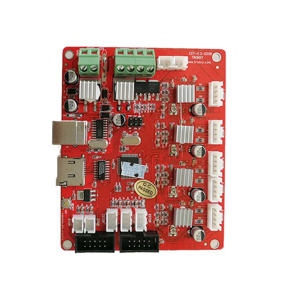 Tronxy Ramps1.4 обновленная версия 3d принтер плата контроллера Reprap материнская плата CXY-V.2 использования для принтера