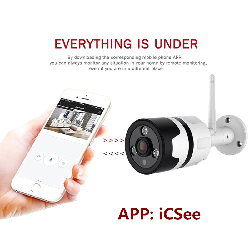 SUCAM HD Bullet Wifi ip камера наружная 720 P 960 1080 двухсторонняя аудио Беспроводная
