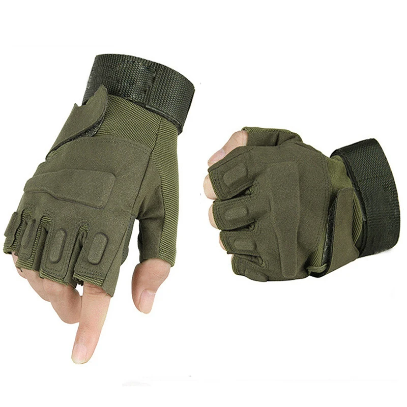 

Tactical Half / Full Finger Men Sport Gloves Hunting Shooting Gloves Outdoor Hiking Camping Winter Gloves Microfiber Material