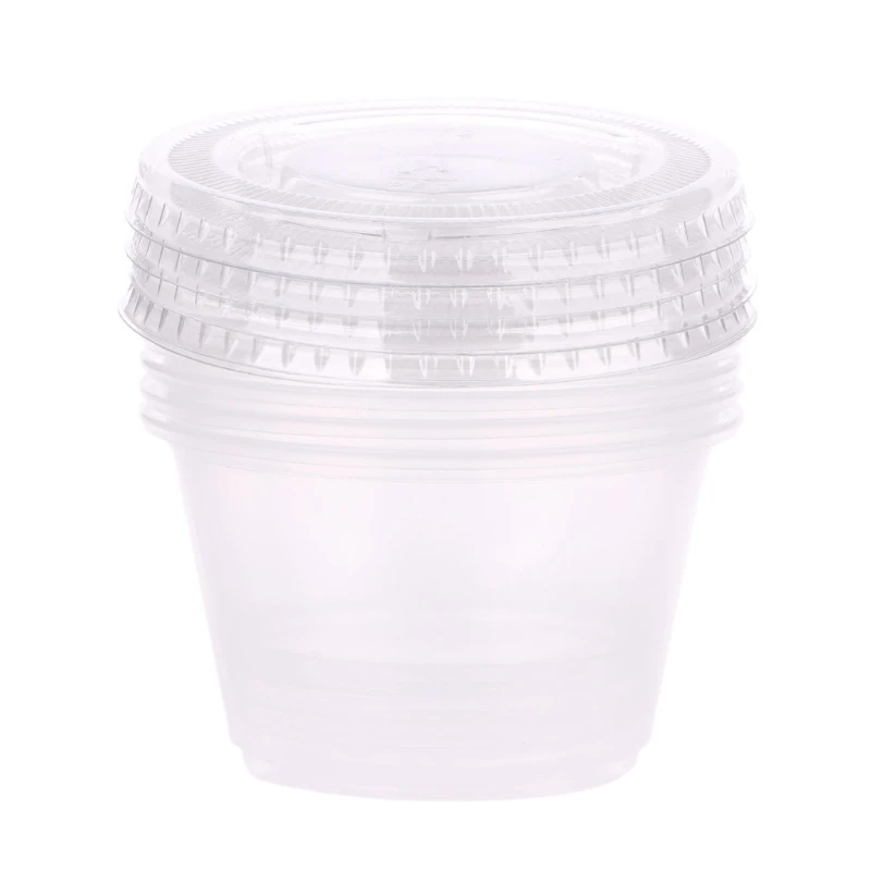 

1 шт. 5X110ml контейнер для хранения Органайзер коробка для легкой глины плейтесто пены слизи грязи для ребенка