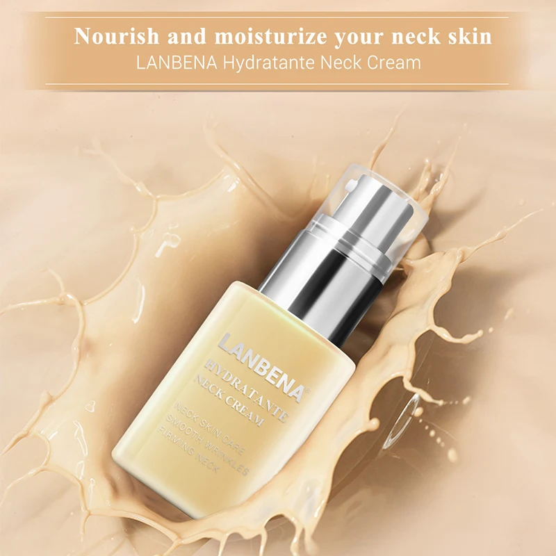LANBENA Hydratante Cream Skin Care Smooth Firming Moisturizing Wrinkle Correction Neck Serum skincare | Красота и здоровье