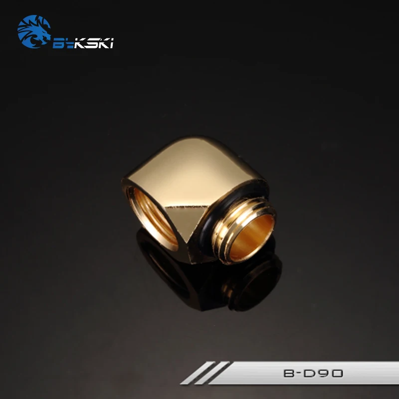 Bykski B D90 Адаптер для крепления на 90 градусов с резьбой G1/4 &quotдля водяного