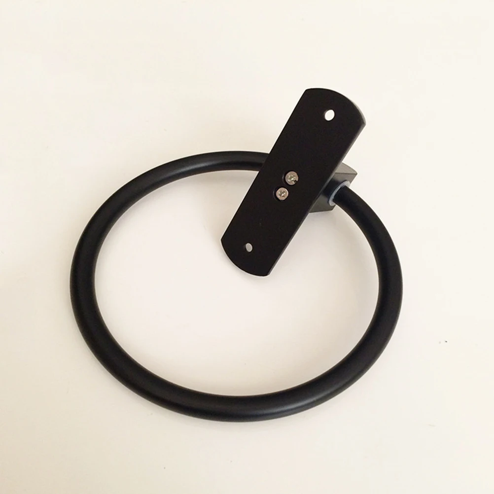 1 шт. круглая алюминиевая вешалка для полотенец|Кольца полотенец| |