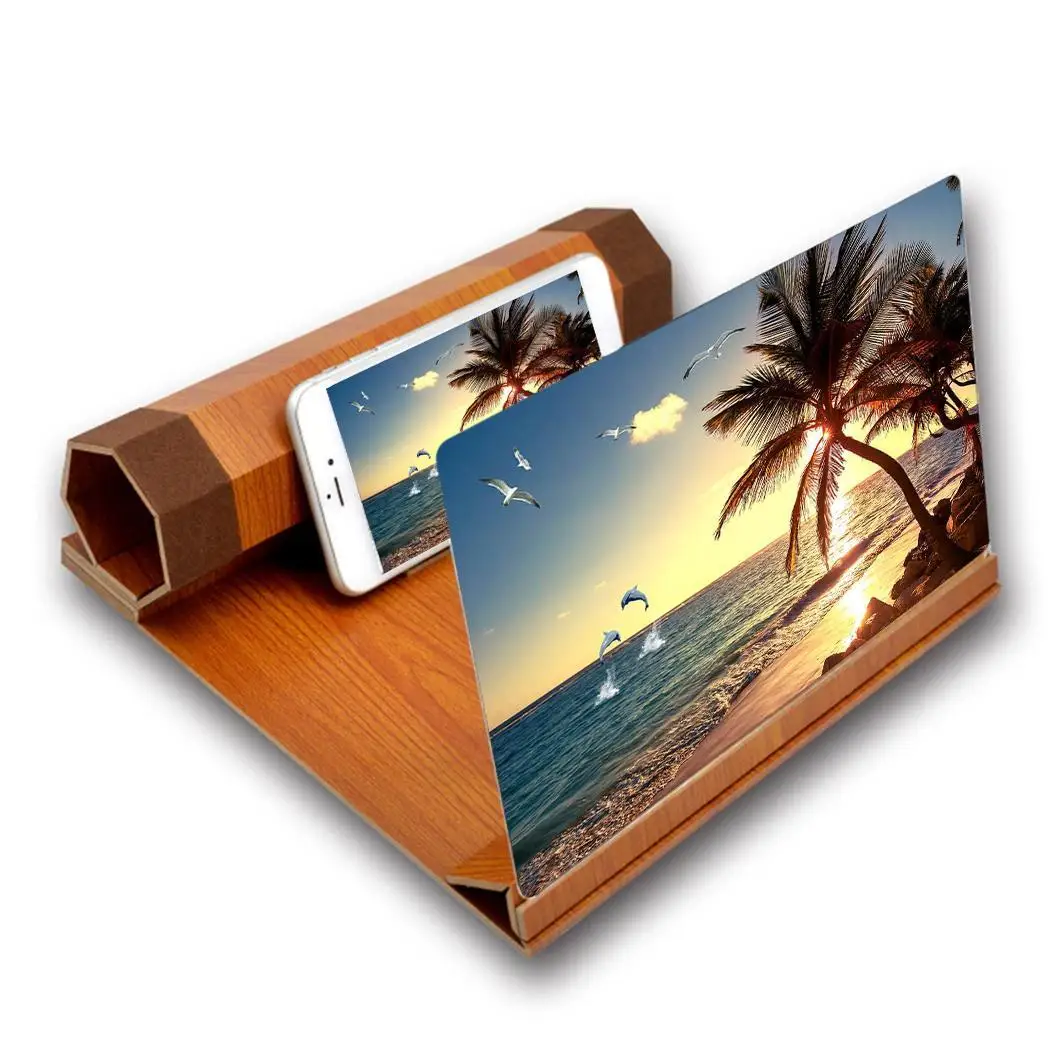 Усилитель экрана мобильного телефона 12 дюймов HD анти радиационный складной