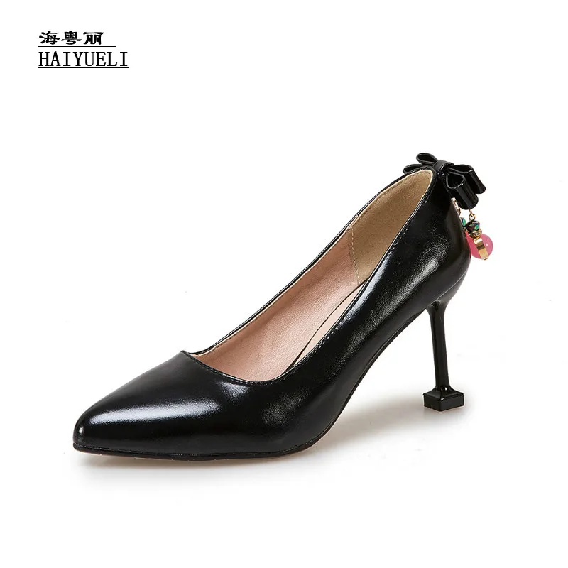 Женская обувь модная пикантная для банкета на высоком каблуке элегантная