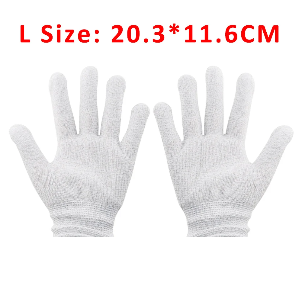 L Electrode Gloves Портативный мини импульсный массажер для всего тела, электрод для управления мобильным телефоном, EMS стимулятор мышц, терапевтические перчатки, носки, массажеры на запястье - Цвет: L Electrode Gloves