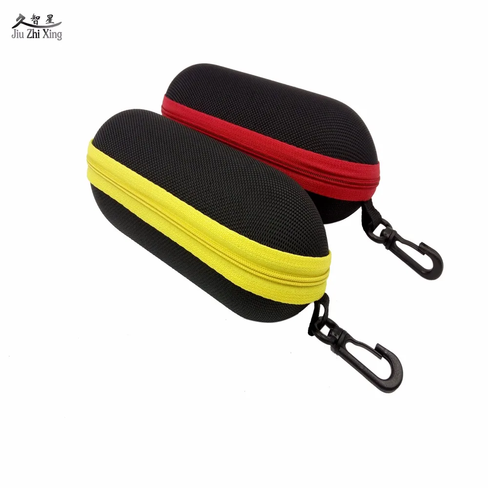 JIU ZHI XING Portable Sunglasses Case for Glasses box with Zipper Eyeglass Cases Sunglass Shell Protector | Аксессуары для одежды