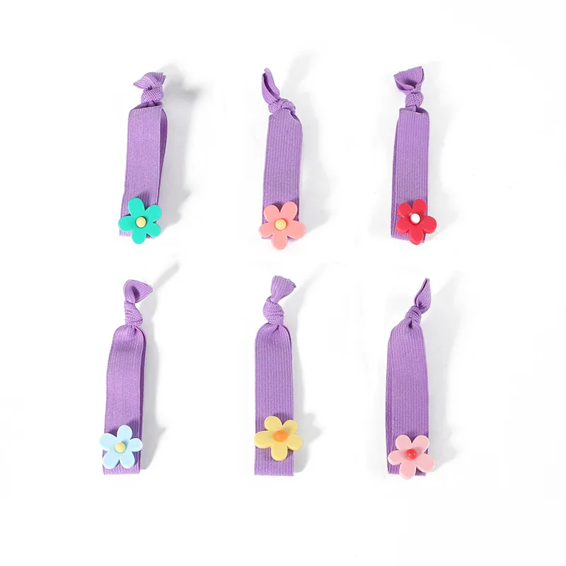 4-5 шт./пакет корейская мода цветная эластичная резинка для волос милый мультяшный