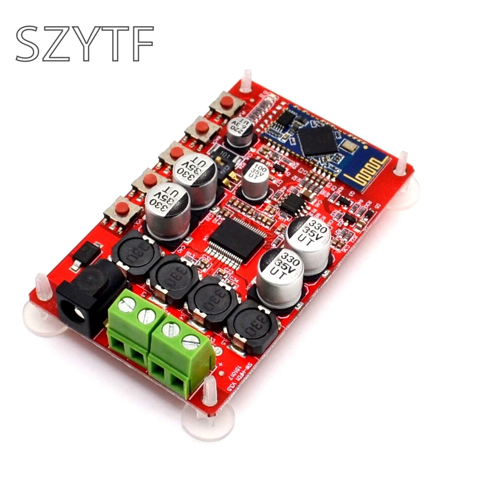 Плата цифрового усилителя TDA7492P 50 Вт + плата CSP8635 с чипом Bluetooth 4 0 аудиоприемника BT