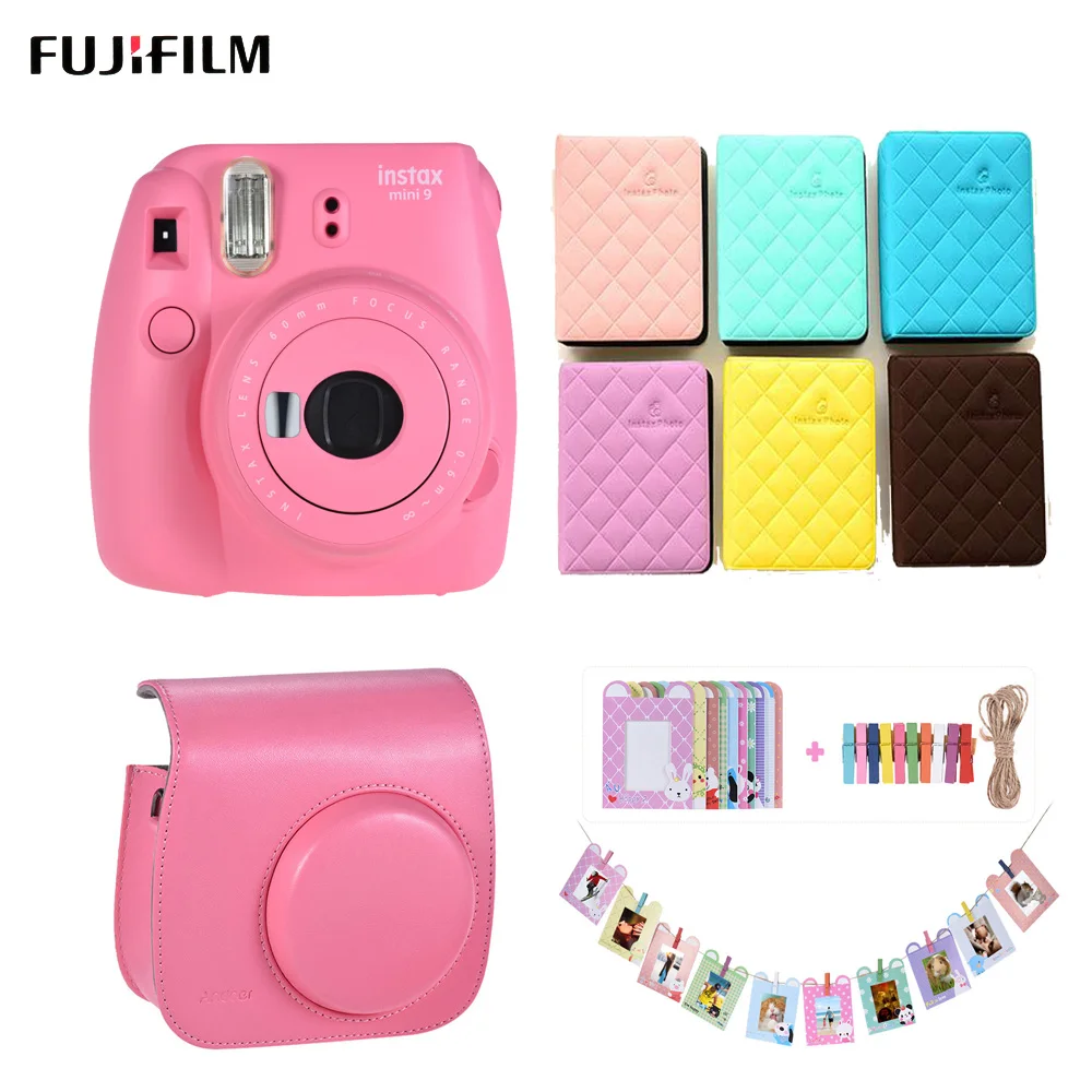 Fujifilm Instax Mini 9 пленочная камера фото мгновенная камера всплывающая линза Авто замер мини-камера рождественские подарки новое поступление