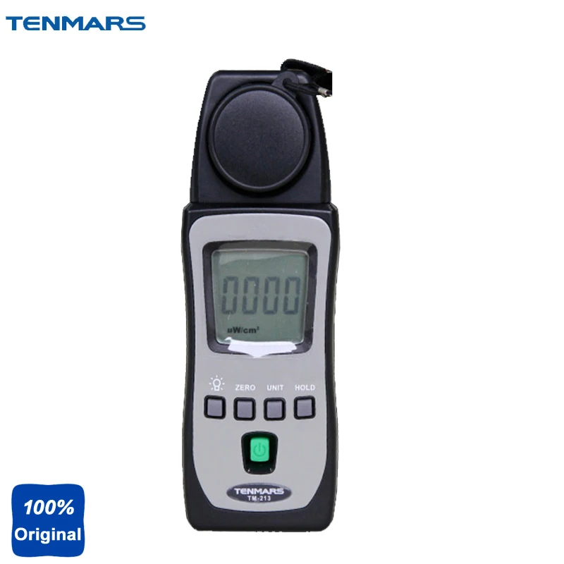 Мини УФ UVA UVB UVAB Ультрафиолетовый измеритель уровня света 290нм ~ 390нм TENMARS TM213|tenmars| |