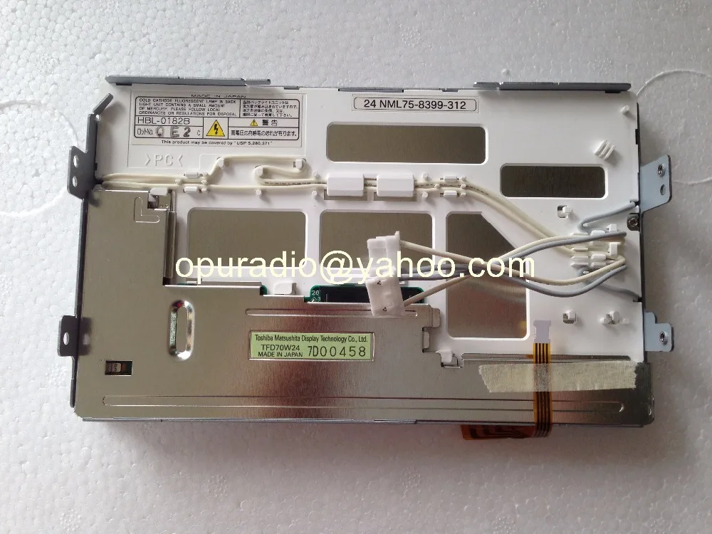 Дисплей DHL TFD70W24 ЖК-модуль с сенсорным экраном монитор для Ford Mondeo MK3 CTS NAV