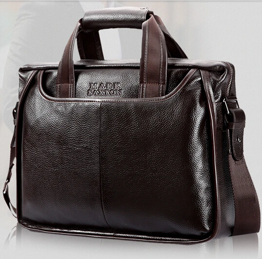 Брендовые мужские портфели из натуральной кожи коричневые кожаные сумки