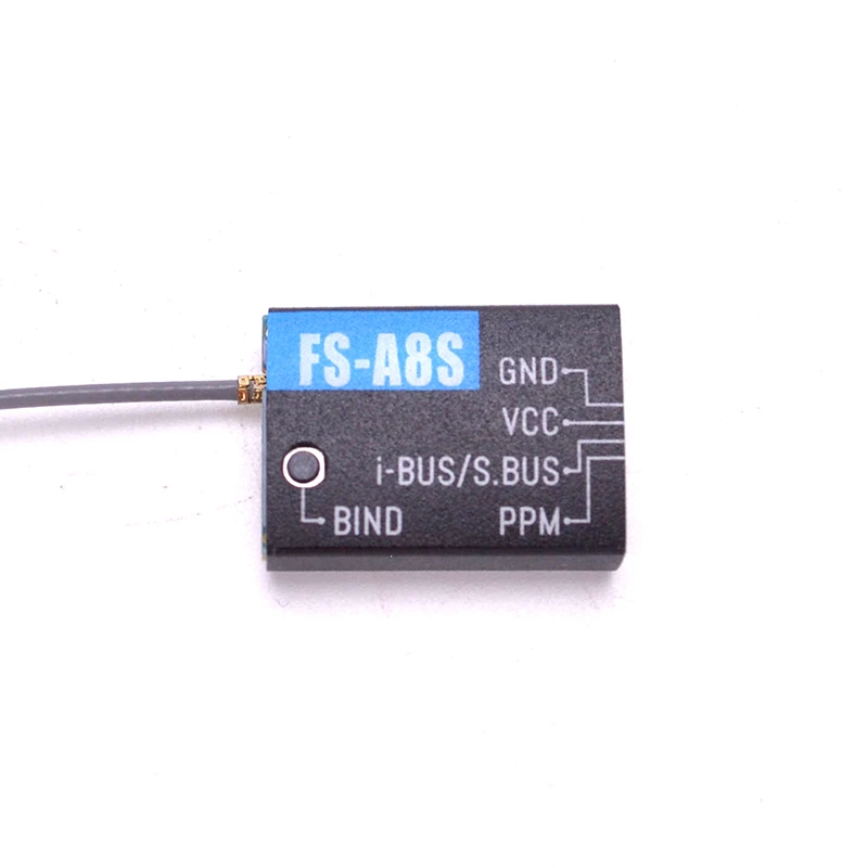 Мини приемник Flysky FS A8S 2 4G 8CH с PPM i BUS SBUS совместимый Turnigy Evolution i6 i6S I6X для FPV гоночного