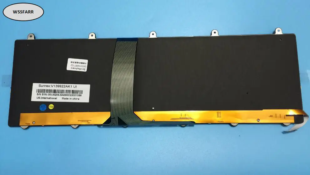 Оригинальная новая клавиатура для ноутбука MSI GT60 GT70 GX60 GX70 GE60 GE70 серии с Цветной