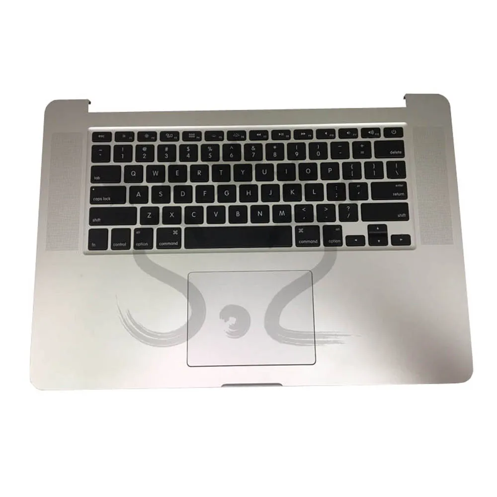Без сенсорной клавиатуры удобный Упор для рук для Macbook Pro retina 1" A1398 Топ чехол+ US клавиатура+ клавиатура подсветка год