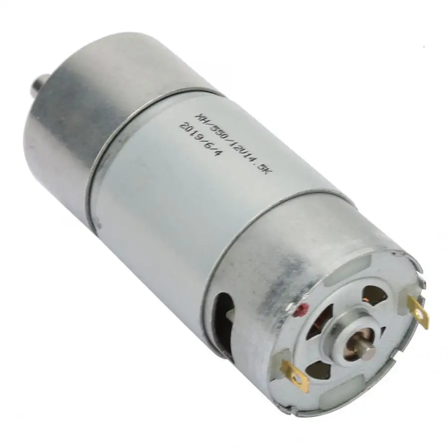 12V мотор редуктор постоянного тока для снижения скорости двигателя Большой