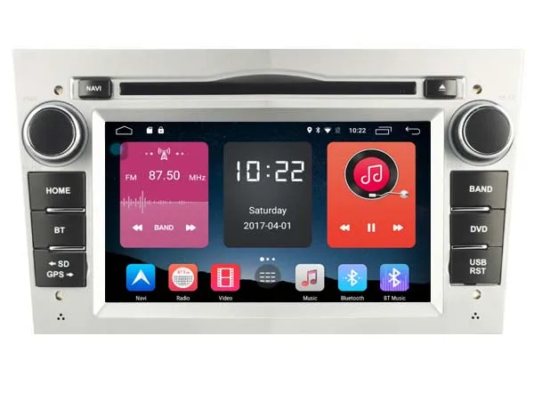Android 6.0 автомобиль DVD для Opel Astra/Antara (серебро) автомобильный GPS аудио плеер стерео