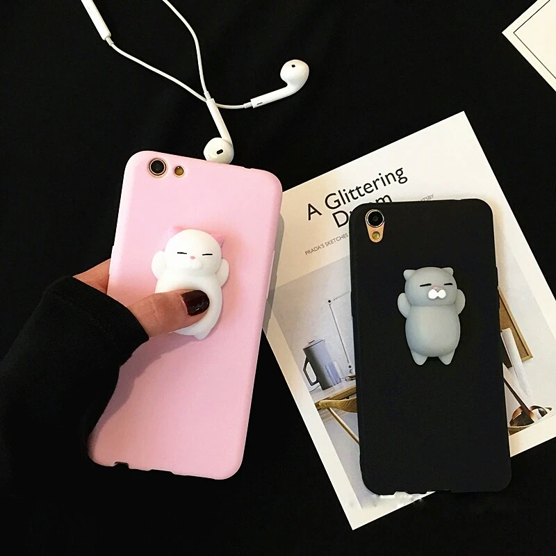 XINGYUANKE 3D Squishy Phone Case For Samsung Galaxy Note 9 Cute Lovely Cat Coque Note9 Soft Silicone Cover on - 3D "желе" чехол для телефона XINGYUANKE для Samsung Galaxy Note 9 с милым кошачьим дизайном, мягкий силиконовый чехол.