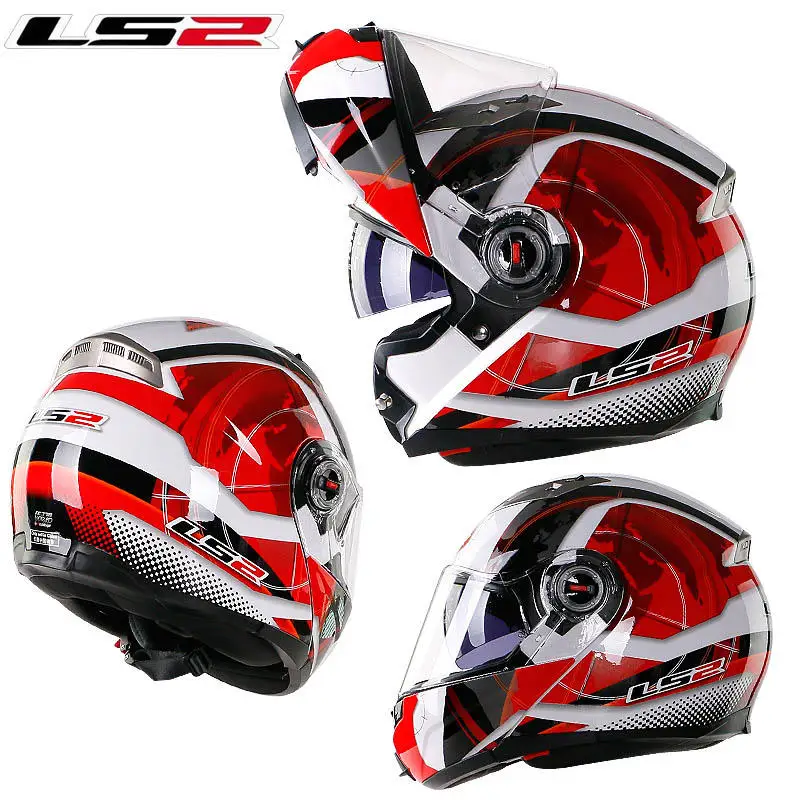 LS2 FF370 флип Pp мотоциклетный шлем с внутренним солнечным щитом capacete ls2 Authority модульный Мужской Женский шлем Casco Moto - Цвет: 9