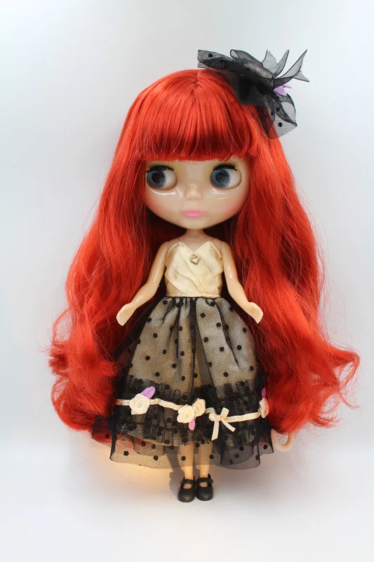 Бесплатная доставка прозрачная кукла сделай сам телесный Блит подарок на день