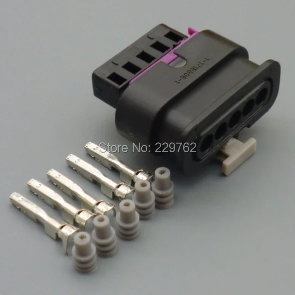 Shhworldsea 5 pin 1 2 мм Pin женские мотоциклетные автомобильные электрические разъемы
