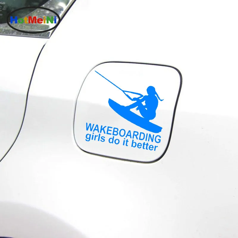 HotMeiNi Wakeboarding/виниловые наклейки для автомобиля цвета: черный серебристый 16 см * 15 |