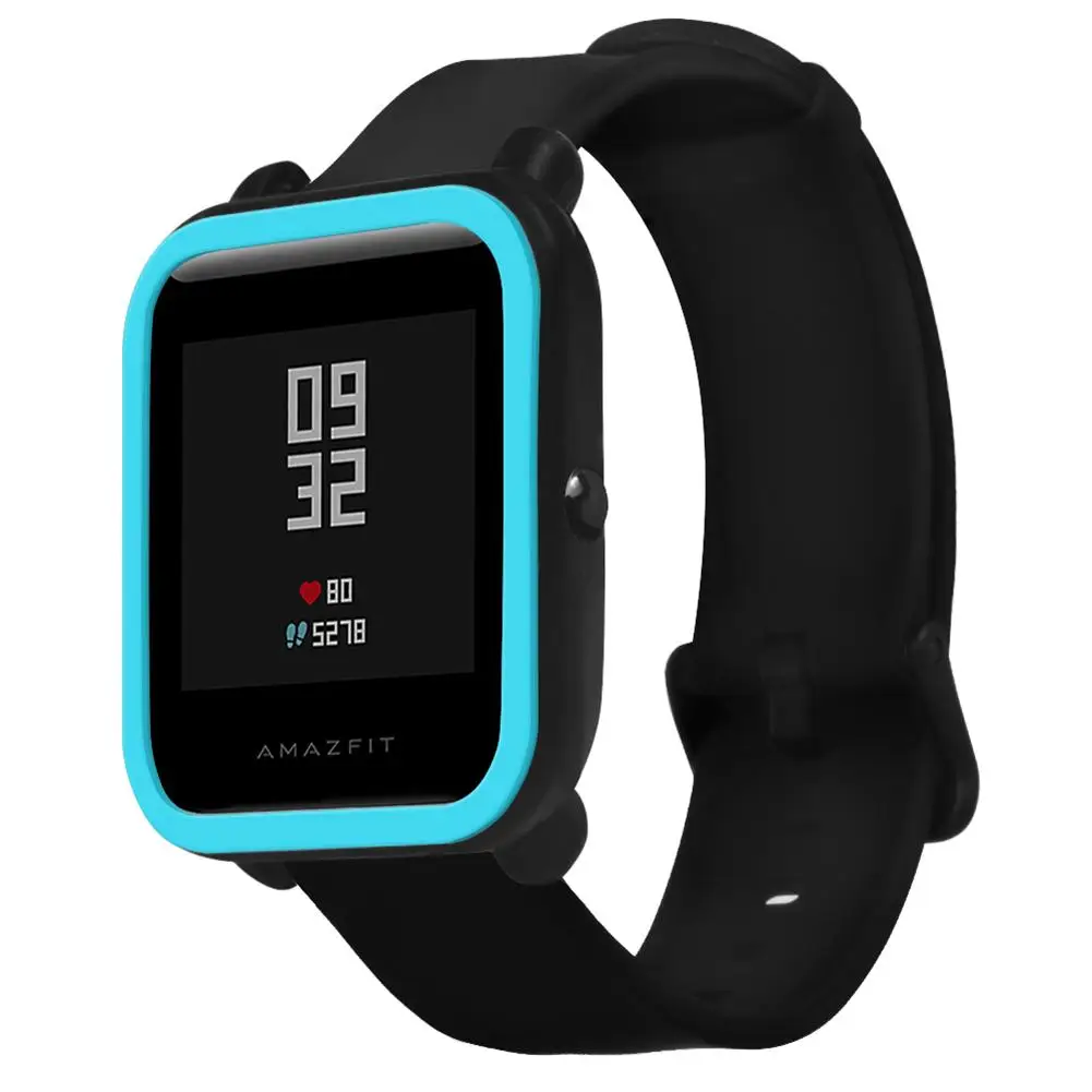 Мягкий ТПУ защитный силиконовый чехол для Huami Amazfit Bip Молодежные Часы SmartWatch Watachband