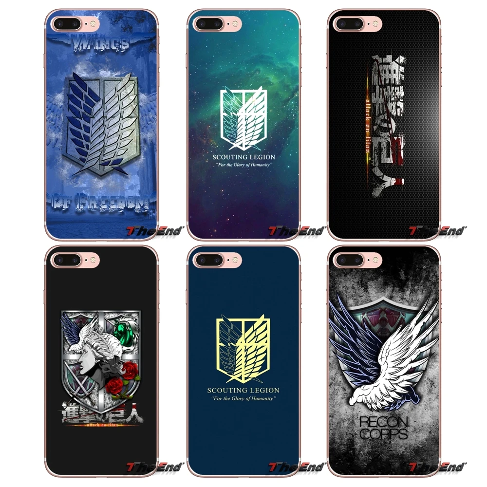 Для HTC один m7 M8 A9 M9 M10 E9 плюс Desire 630 530 626 628 816 820 Motorola G G2 g3 атака на Титанов крылья