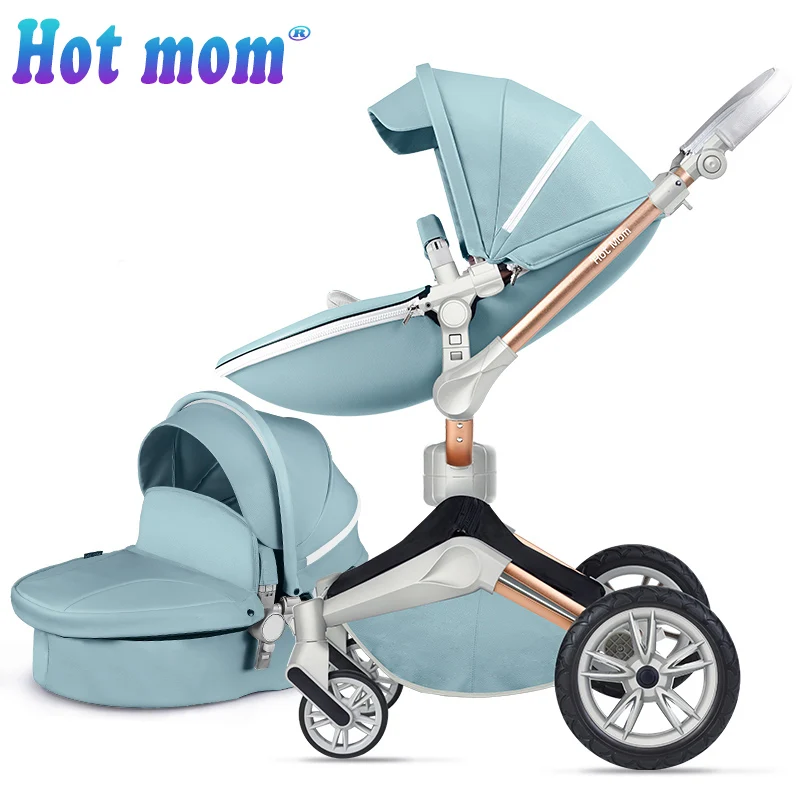 Коляска Hot Mom 360 2 в 1(прогулочный блок и люлька) отличные отзывы, аналог коляски mima xari. Коляска с бесплатной доставкой